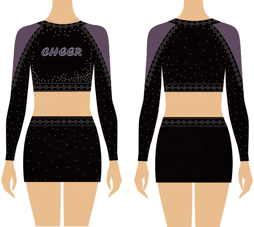 cheer uniform design template